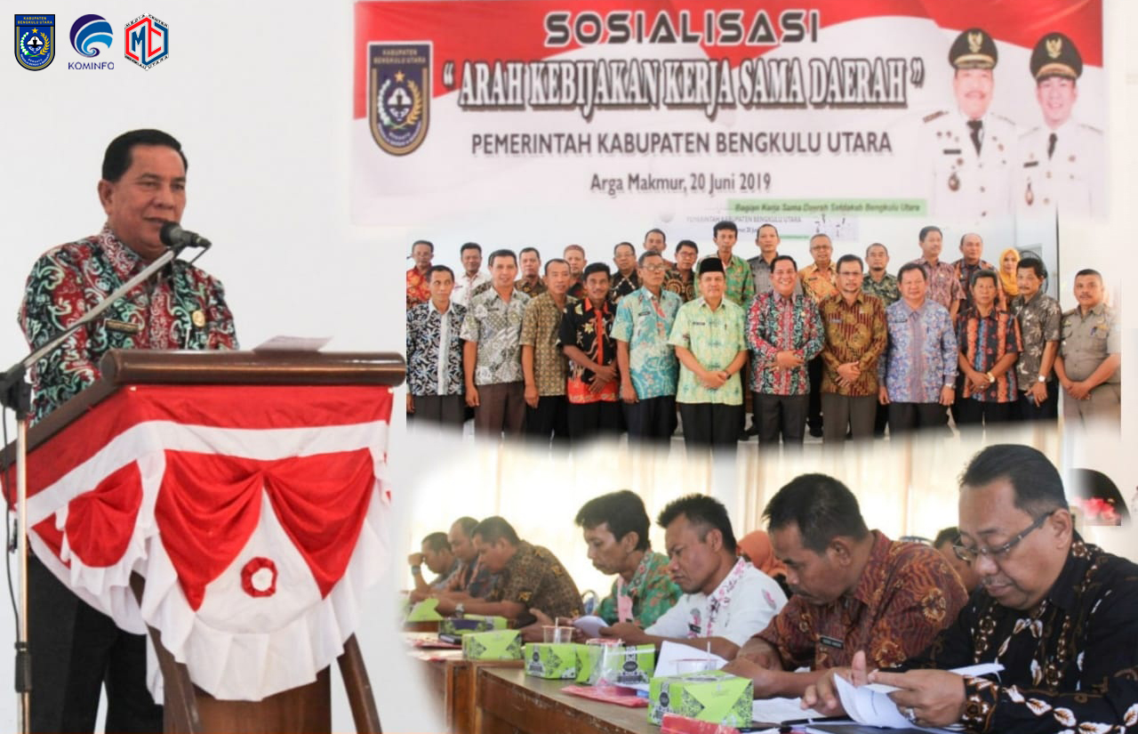 Pemkab Bengkulu Utara Gelar Sosialisasi Arah Kebijakan Kerjasama Daerah
